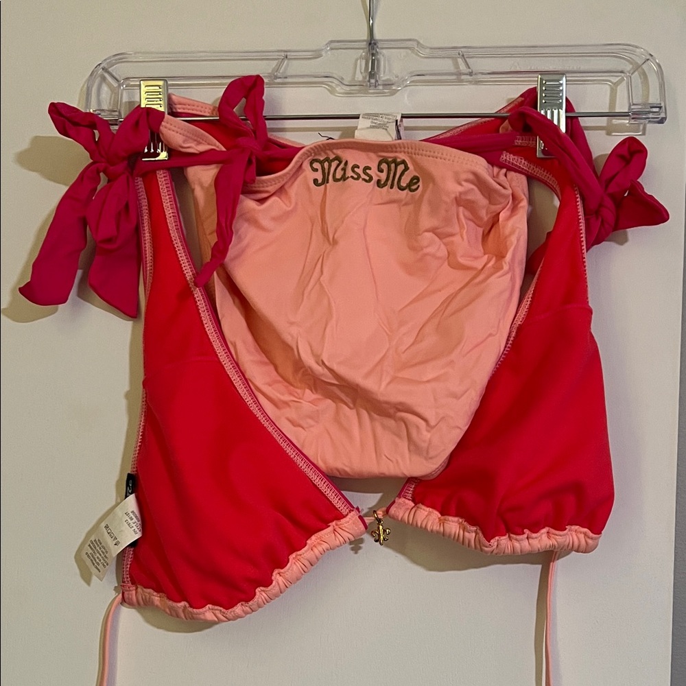 Miss Me Embellished Pink Bikini Set - Picture 7 of 8